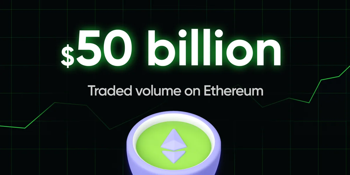 $50B traded on Ethereum